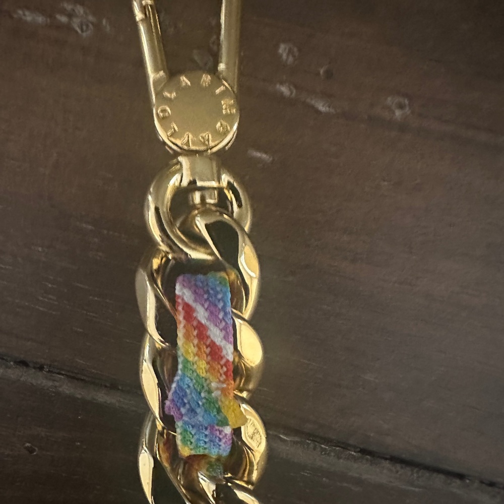 Golden and colorful bracelet - Bimba & Lola